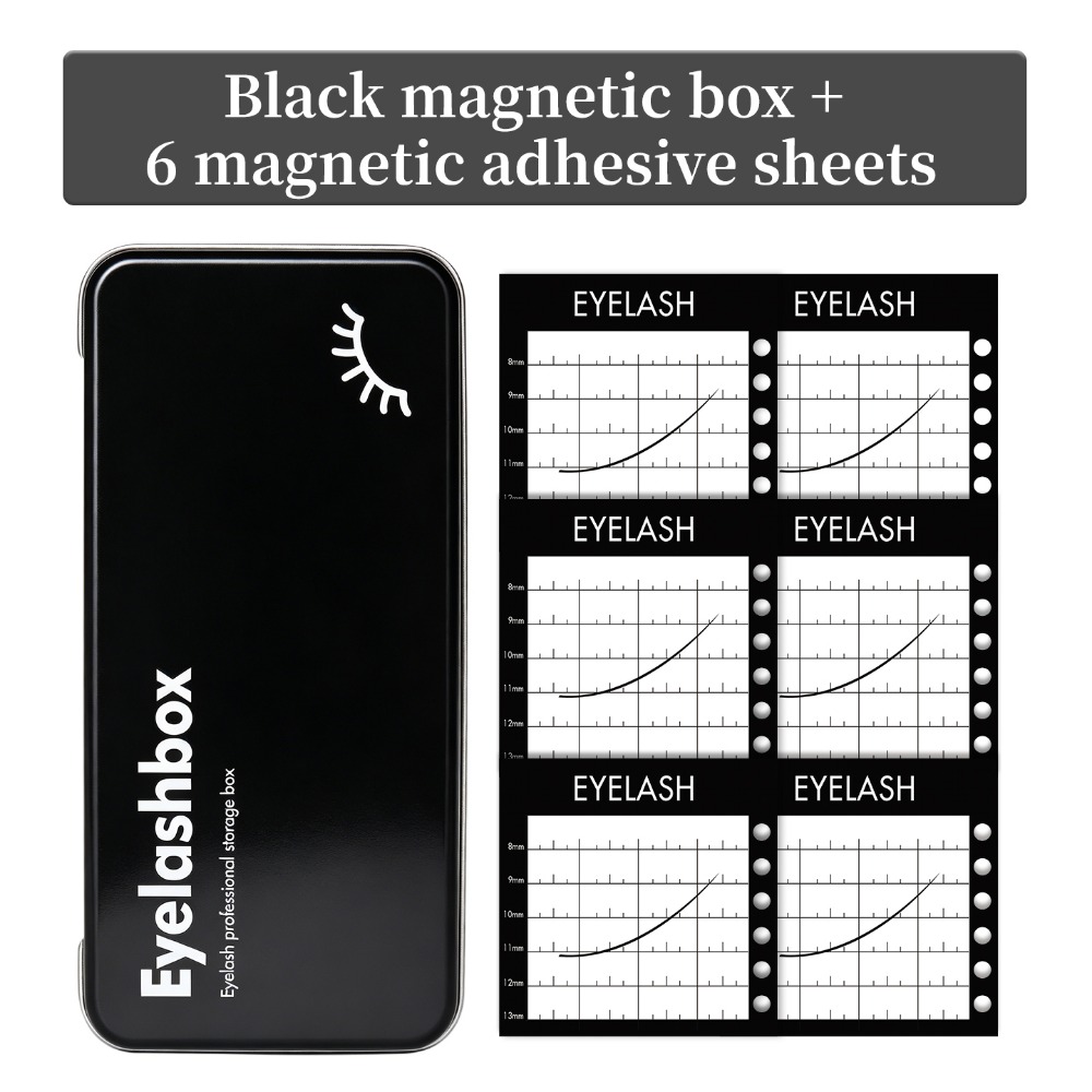 Lash Tile Palette - Kotak Penyimpanan Magnetik Portabel untuk Menghemat