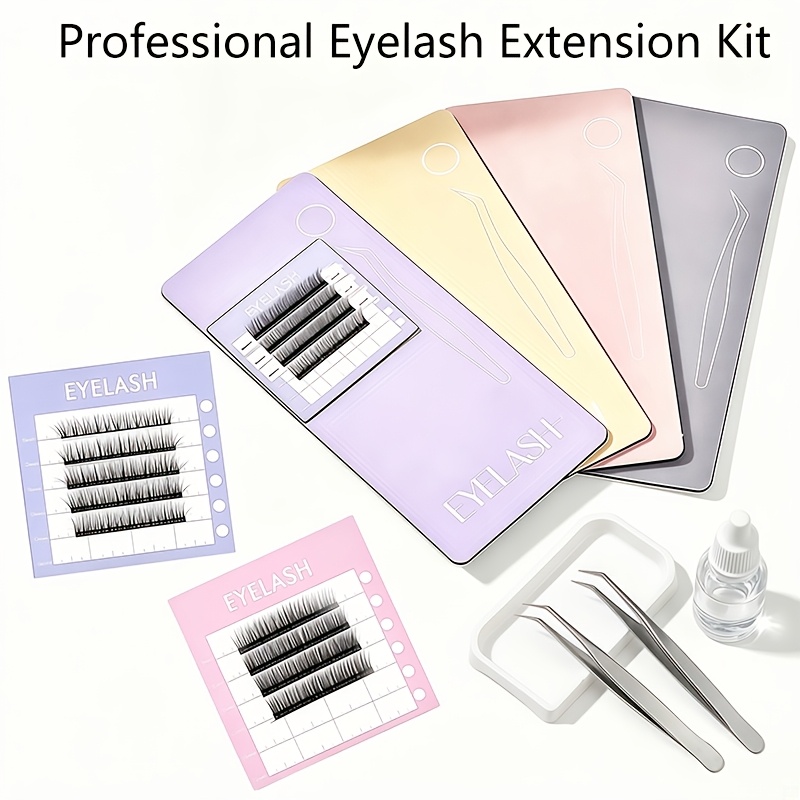 Lash Tile Palette - 3pcs Kit Ekstensi Bulu Mata Magnetik