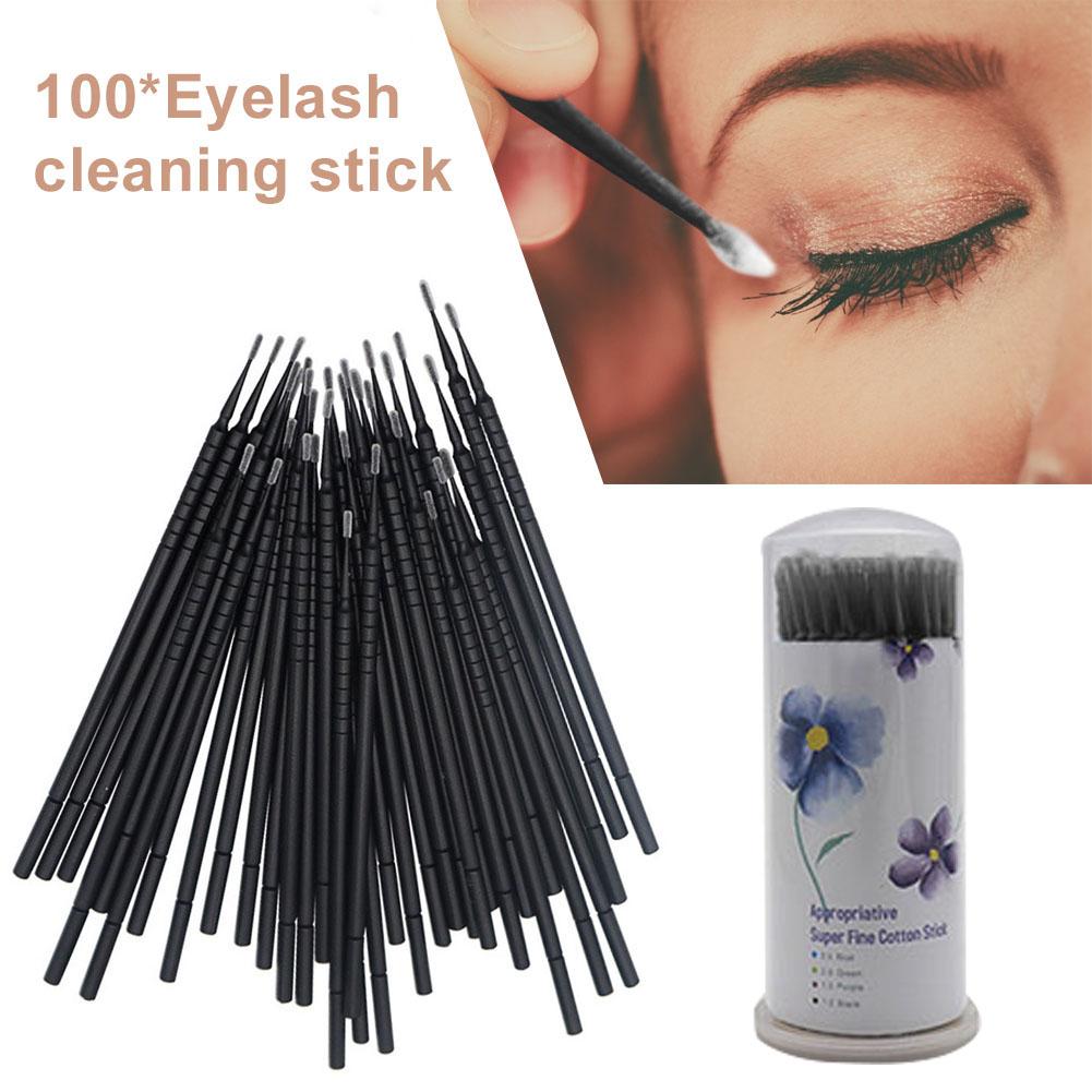 Eyelash Extension Cleaning - 100PCS Disposable Idep Cleaning Makeup Kapas