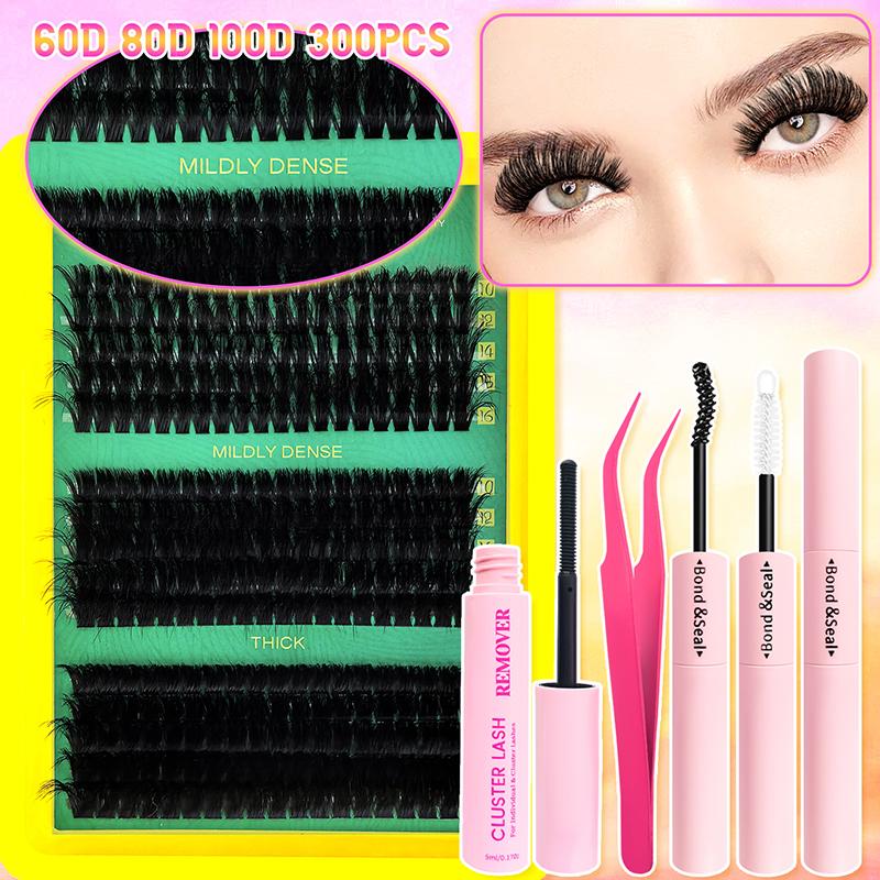 Faux Mink Lash - 1 Set Kit Bulu Mata 3D