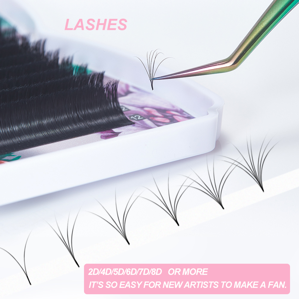 Eyelash Extension For Asian Eyes - Jedx Bulu Mata Kipas Mudah Standar