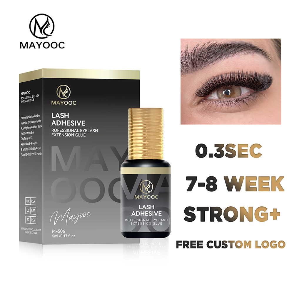 Eyelash Extension Glue For Sensitive Eyes - MAYOOC 0.3 Sec lem ekstensi bulu