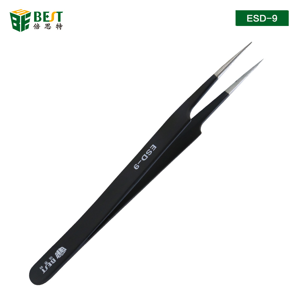 Eyelash Extension In Chinese - BST-ESD-9 Pinset Anti-statis Set Alat Anti-magnetik
