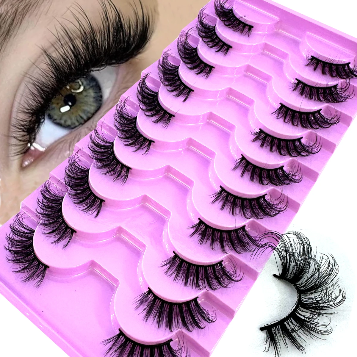 Eyelash Extension For Asian Eyes - AMSDCN bulu mata palsu setengah mata