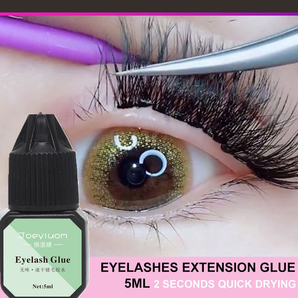 Eyelash Extension Glue For Sensitive Eyes - 5Ml Lem Ekstensi Bulu Mata Tanpa