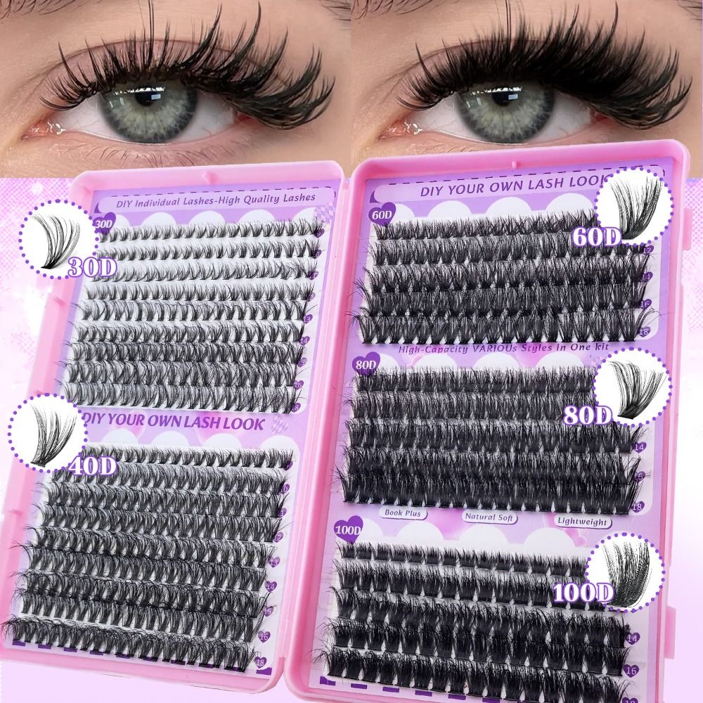 Eyelash Extension Wispy Look - Bulu Mata Palsu Panjang 9-18mm, Model