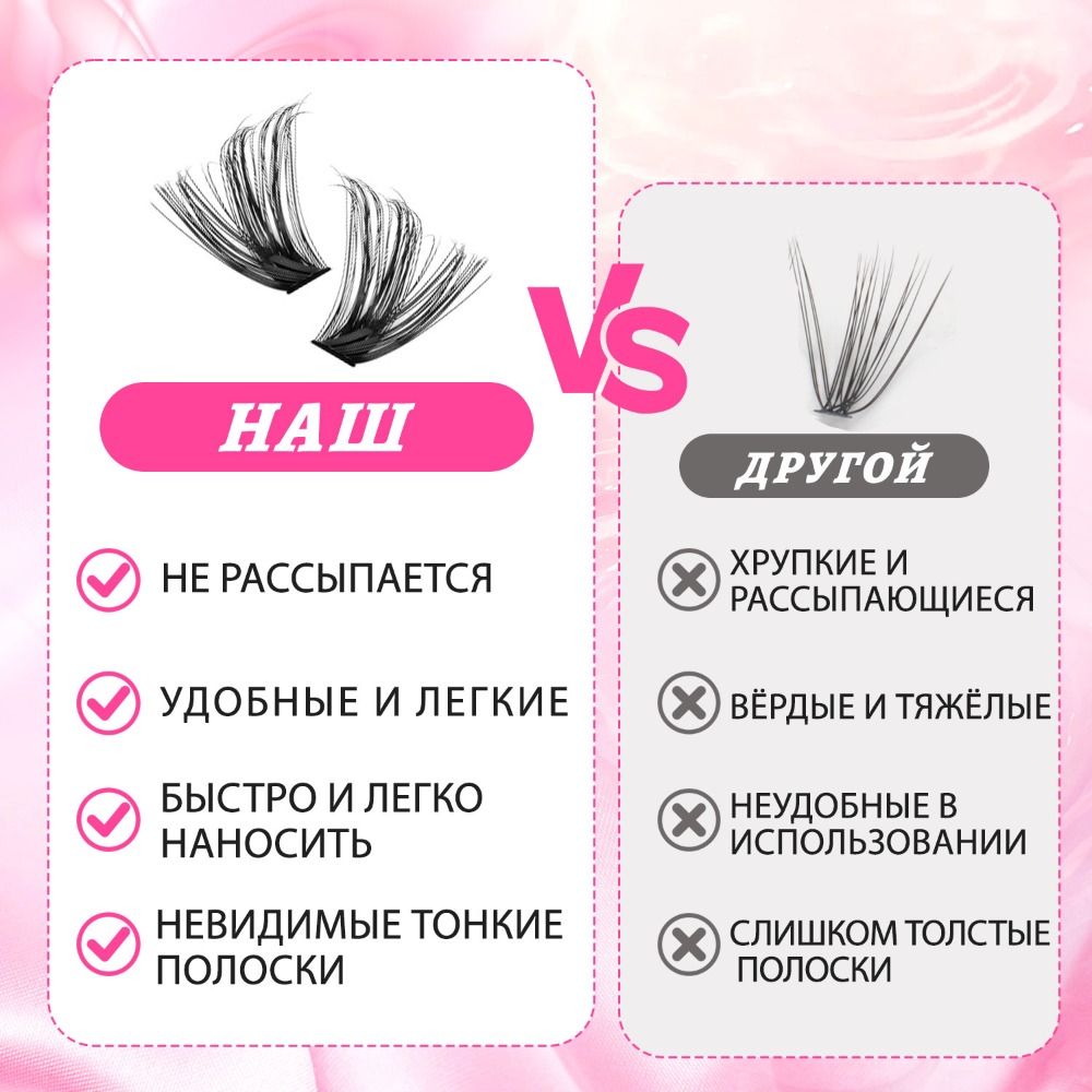 Eyelash Extension Wispy Look - Bulu Mata Palsu Natural Look Wispy