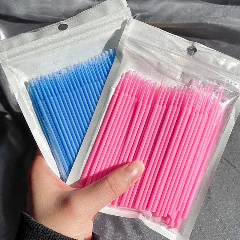 Eyelash Extension Cleaning - 100 Buah Sikat Pembersih Bulu Mata