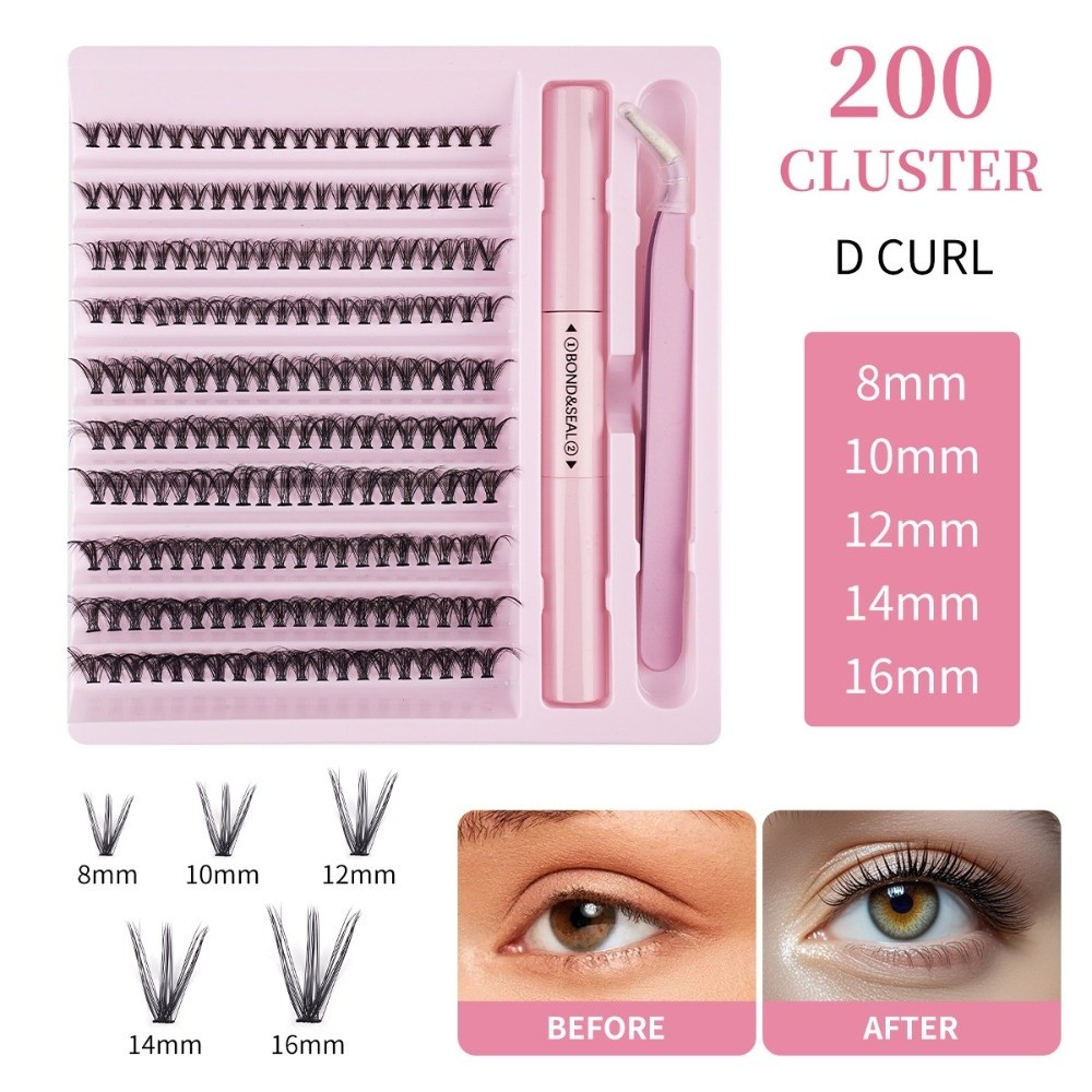 Eyelash Extension Wispy Look - Bulu Mata Palsu Berkualitas Tinggi, Tahan