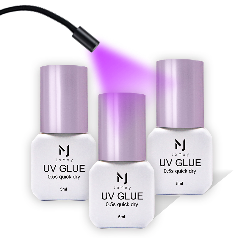 Eyelash Extension Glue For Sensitive Eyes - Lem Bulu Mata UV 0,5S Kecepatan