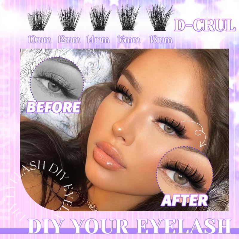 Bulu Mata Cluster DIY Ekstensi - Eyelash Extension Cluster ulasan dan harga