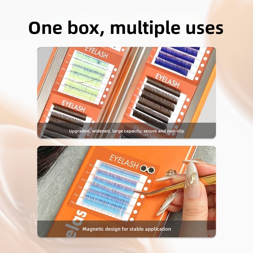 Kotak Penyimpanan Magnetik Por - Lash Tile Palette ulasan dan harga