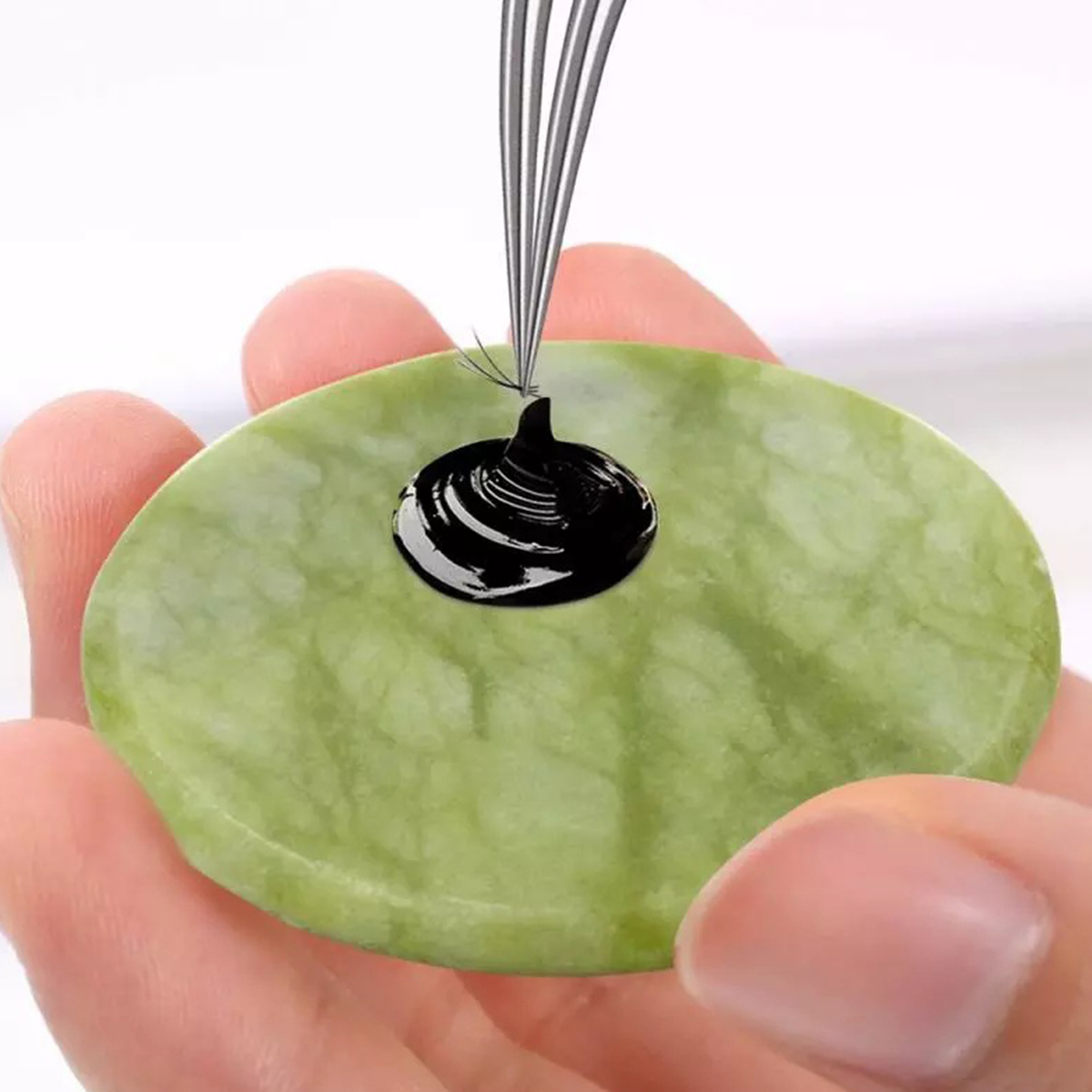 1/2 buah lem bulu mata palet,  - Lash Tile Palette ulasan dan harga