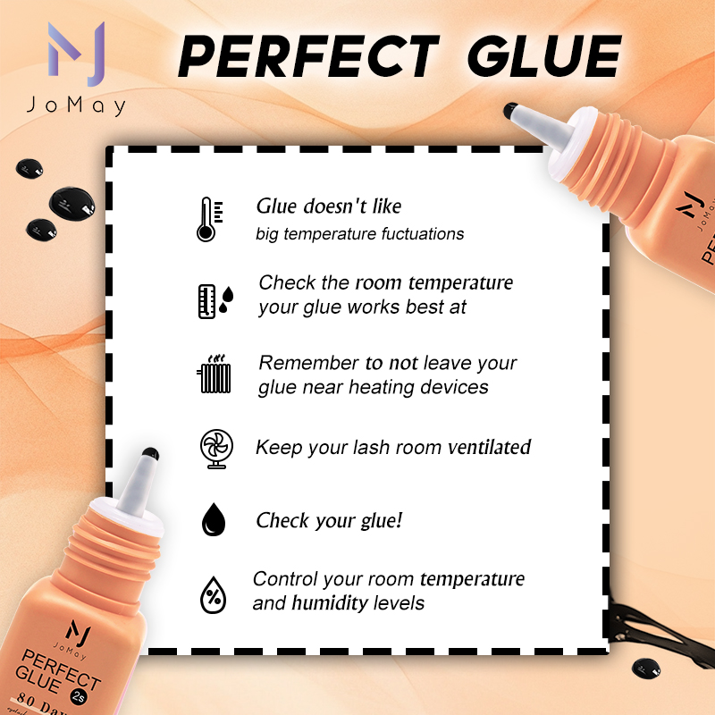 Lem ekstensi bulu mata JOMAY 0 - Eyelash Extension Glue For Sensitive Eyes ulasan dan harga