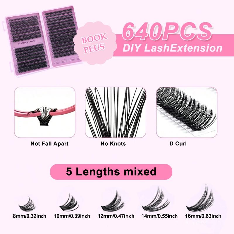 Kit Bulu Mata DIY, Kit Bulu Ma - Eyelash Extension Cluster ulasan dan harga