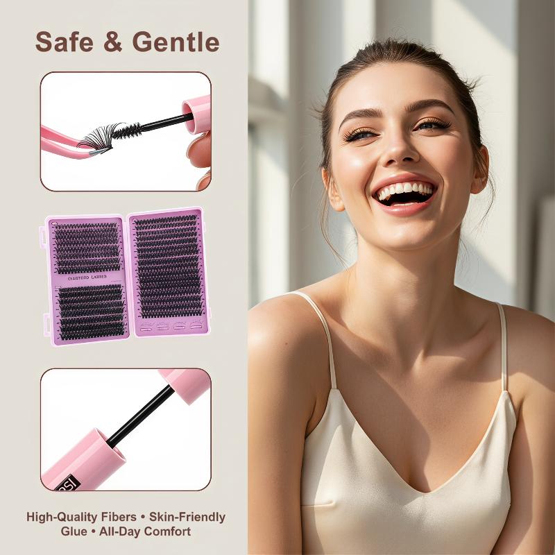 Kit Bulu Mata DIY, Kit Bulu Ma - Eyelash Extension Cluster ulasan dan harga