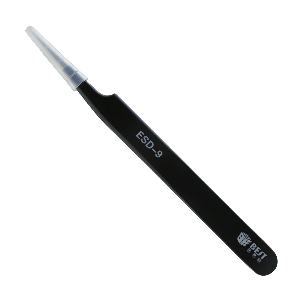 BST-ESD-9 Pinset Anti-statis S - Eyelash Extension In Chinese ulasan dan harga