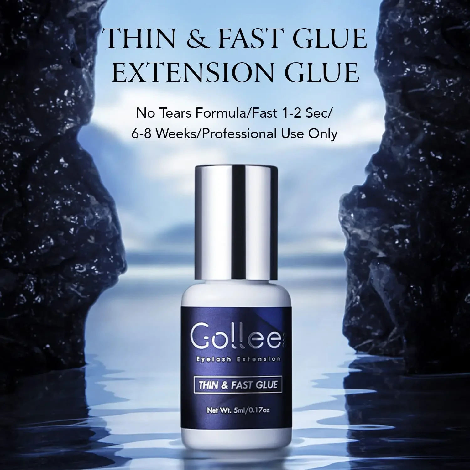 Gollee untuk Mata Sensitif 5ml - Eyelash Extension Glue For Sensitive Eyes ulasan dan harga