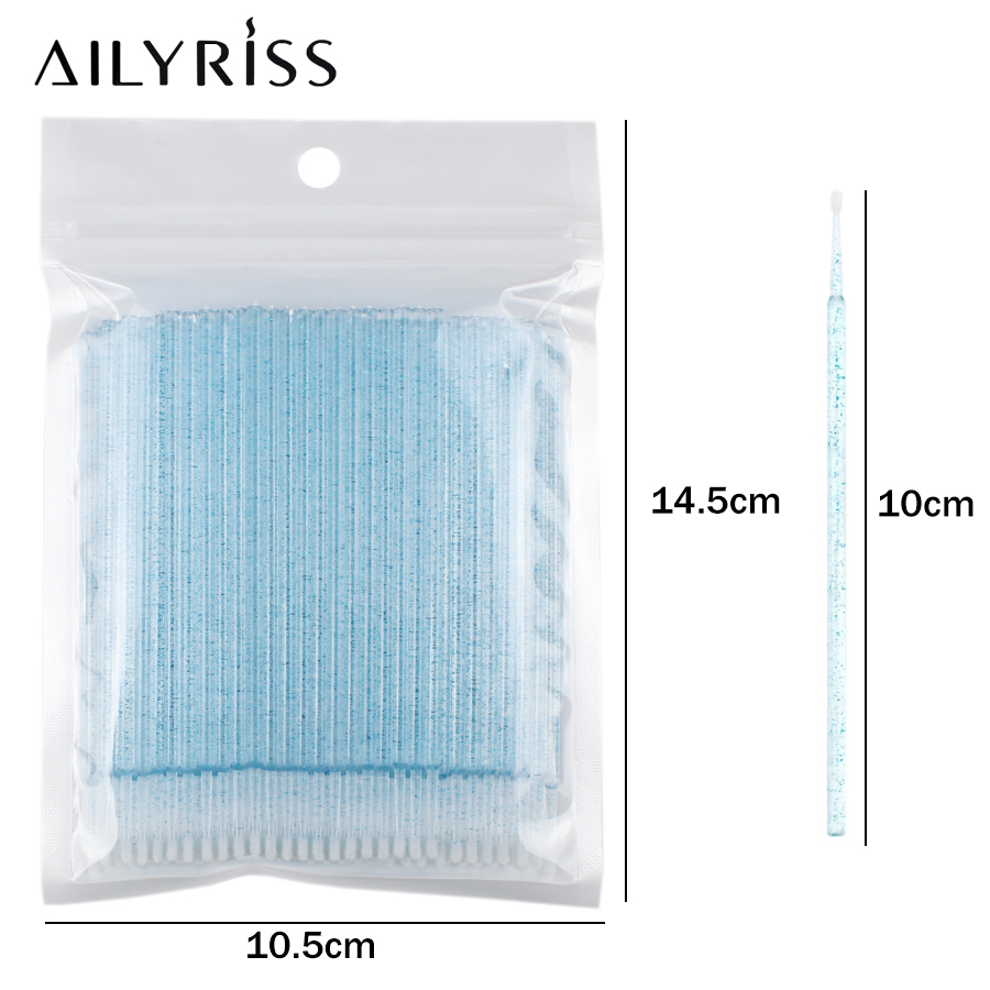 500 buah/lot kuas mikro aplika - Eyelash Extension Cleaning ulasan dan harga