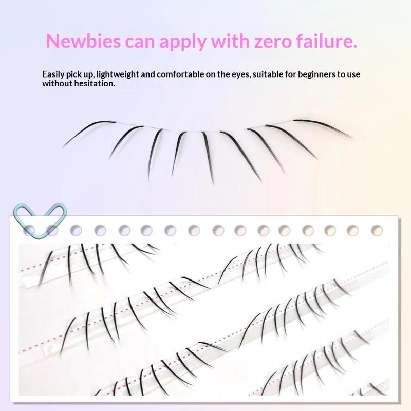 1 Set Bulu Mata Palsu Bawah Mo - Eyelash Extension Cluster ulasan dan harga
