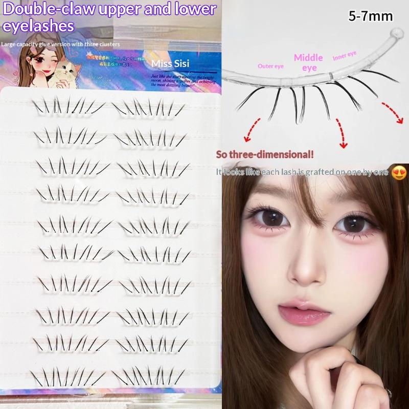 Set Bulu Mata Palsu Alami Natu - Eyelash Extension Cluster ulasan dan harga