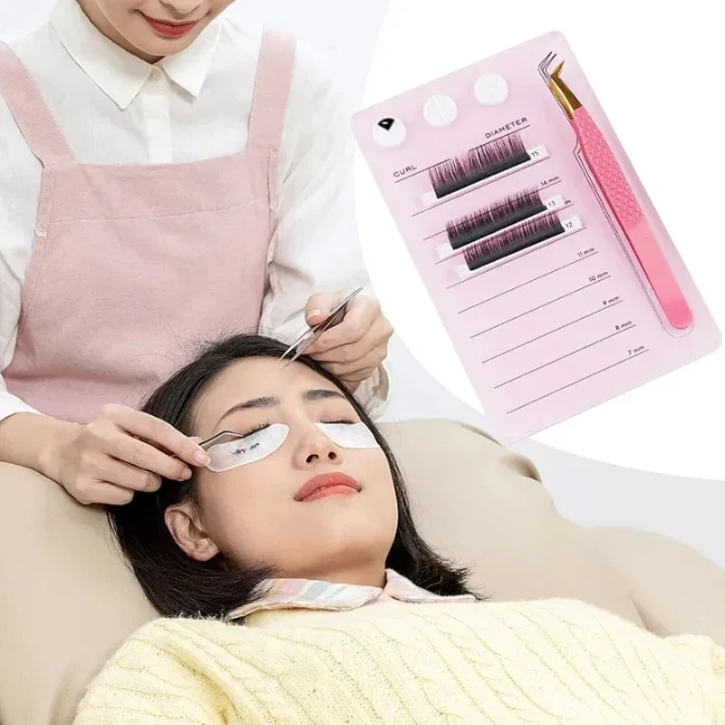 Tempat Bulu Mata Akrilik Pelat - Lash Tile Palette ulasan dan harga