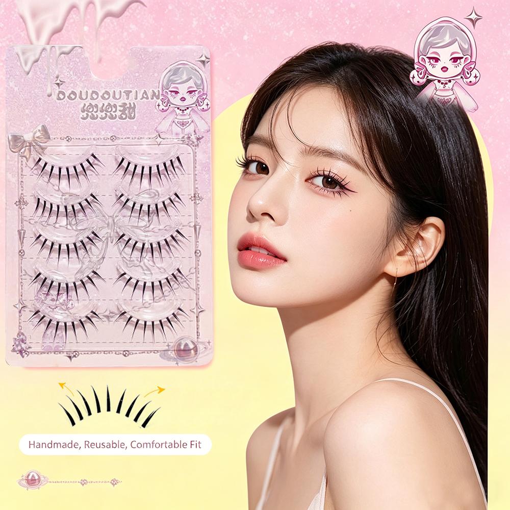 5 Pasang Bulu Mata Palsu Alami - Eyelash Extension Japanese Style ulasan dan harga