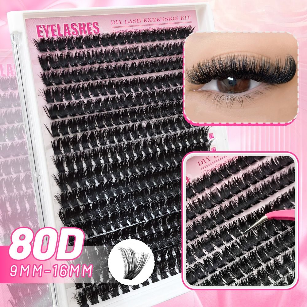Kit Ekstensi Bulu Mata DIY Des - Eyelash Extension Wispy Look ulasan dan harga