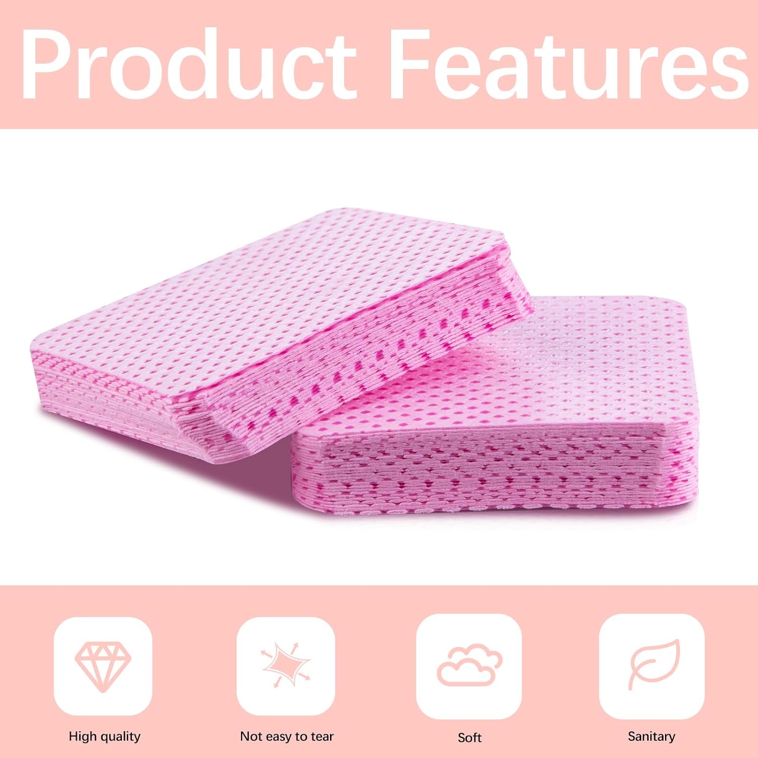 1500 Pcs Tisu Pembersih Kuku B - Eyelash Extension Cleaning ulasan dan harga