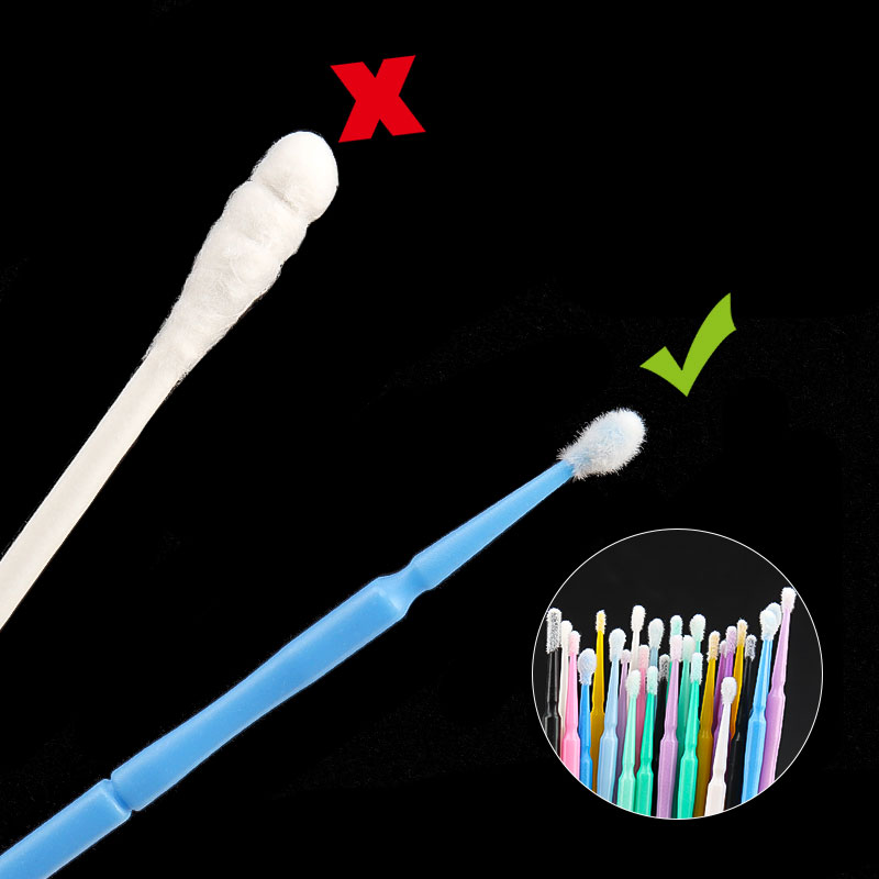 100PCS/Kantong Swab Pembersih  - Eyelash Extension Cleaning ulasan dan harga