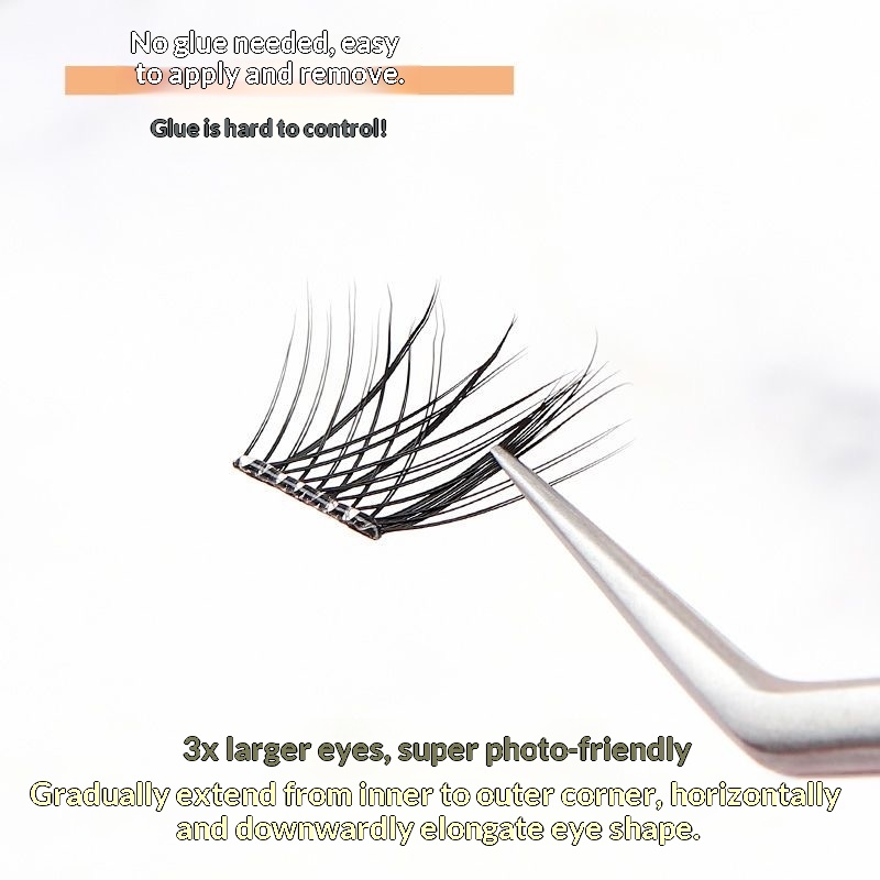 120 Cluster Tidak Perlu Lem Bu - Eyelash Extension Glue For Sensitive Eyes ulasan dan harga