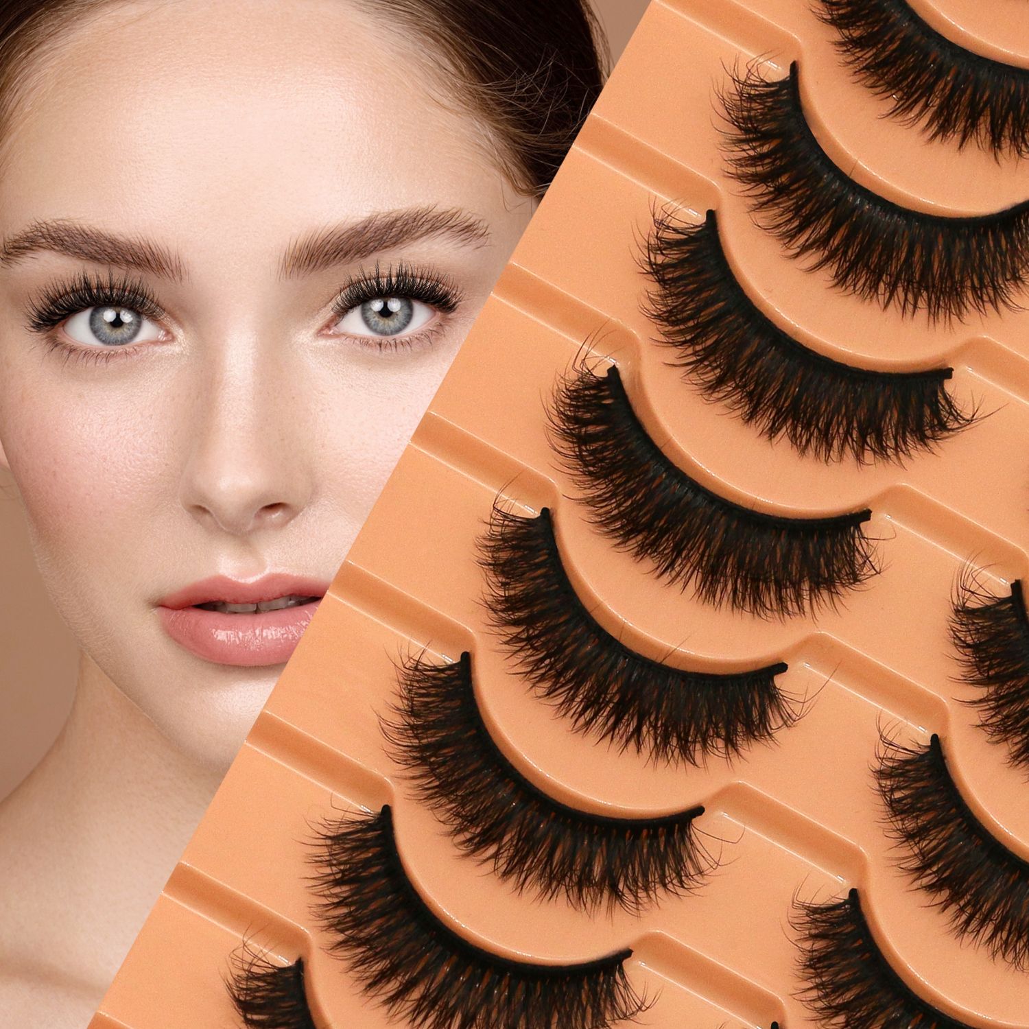 10 Pasang Bulu Mata 6D Faux Mi - Faux Mink Lash ulasan dan harga