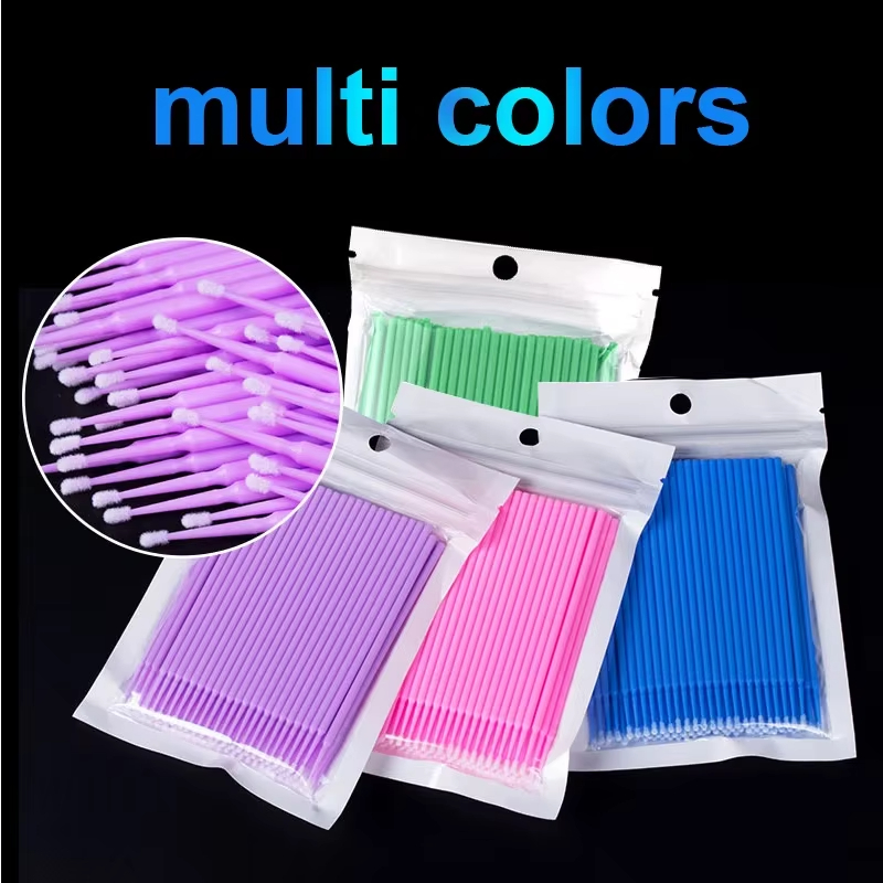 100 Buah Sikat Pembersih Bulu  - Eyelash Extension Cleaning ulasan dan harga