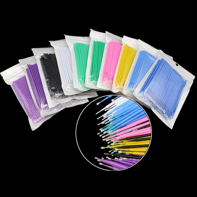 100 Buah Sikat Pembersih Bulu  - Eyelash Extension Cleaning ulasan dan harga