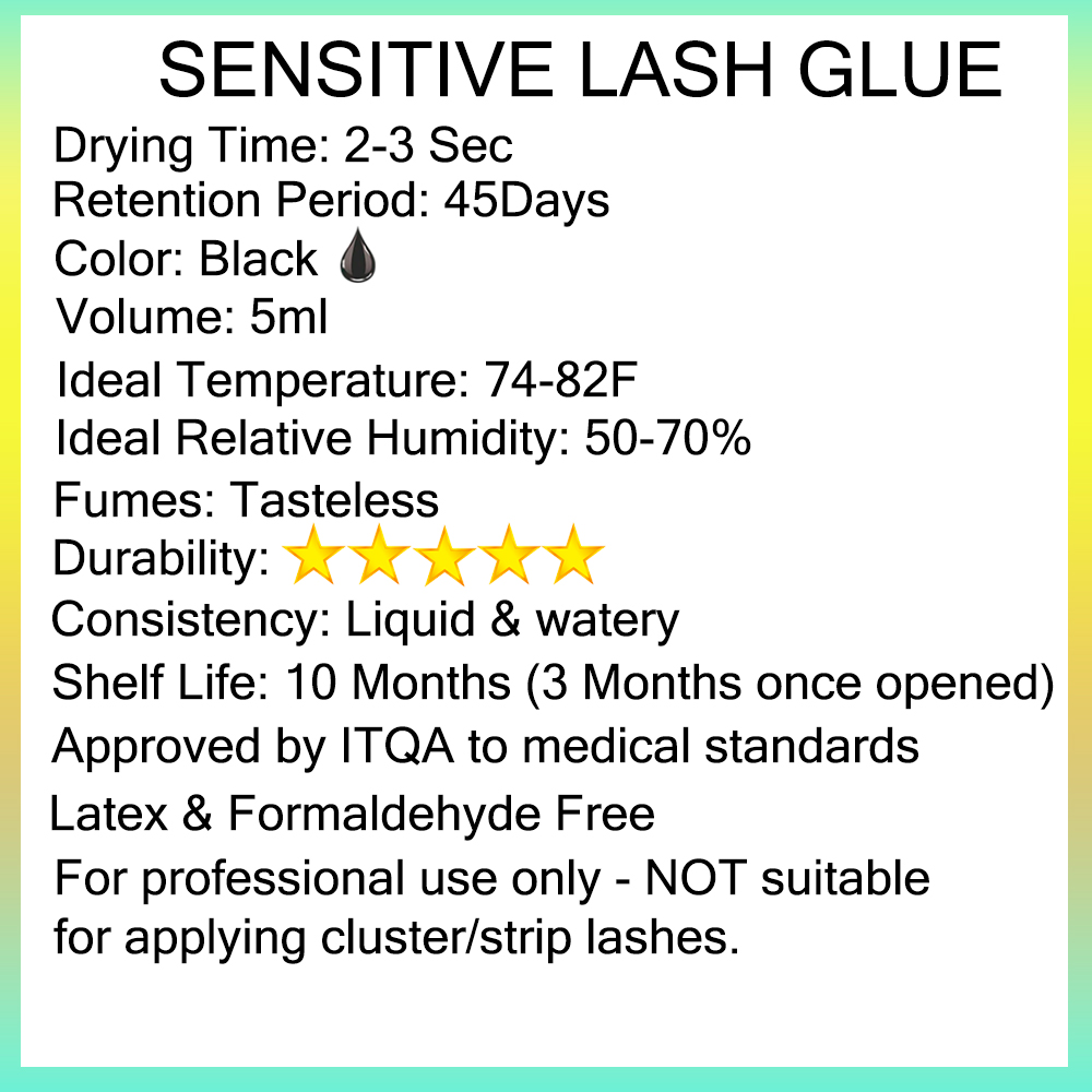 KODIES ekstensi lem bulu mata  - Eyelash Extension Glue For Sensitive Eyes ulasan dan harga