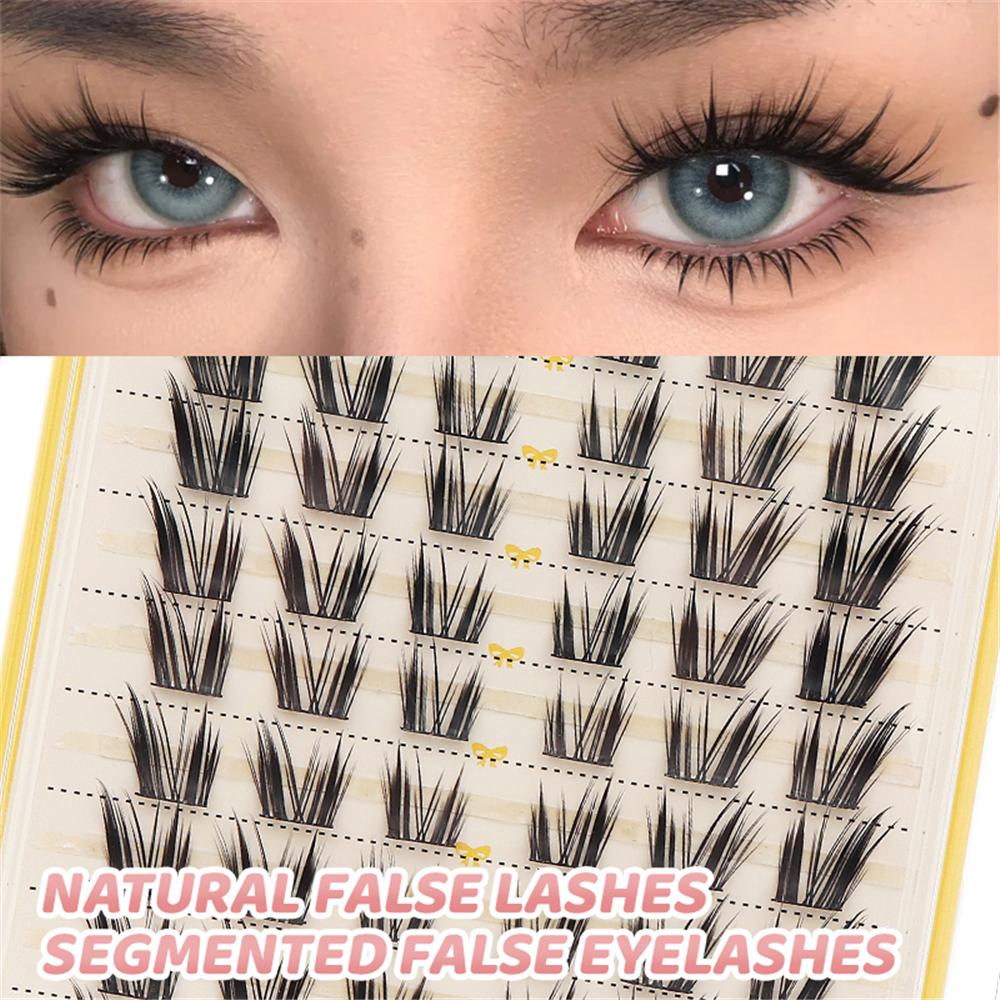 60/100Pcs Bulu Mata Alami Fair - Eyelash Extension Wispy Look ulasan dan harga