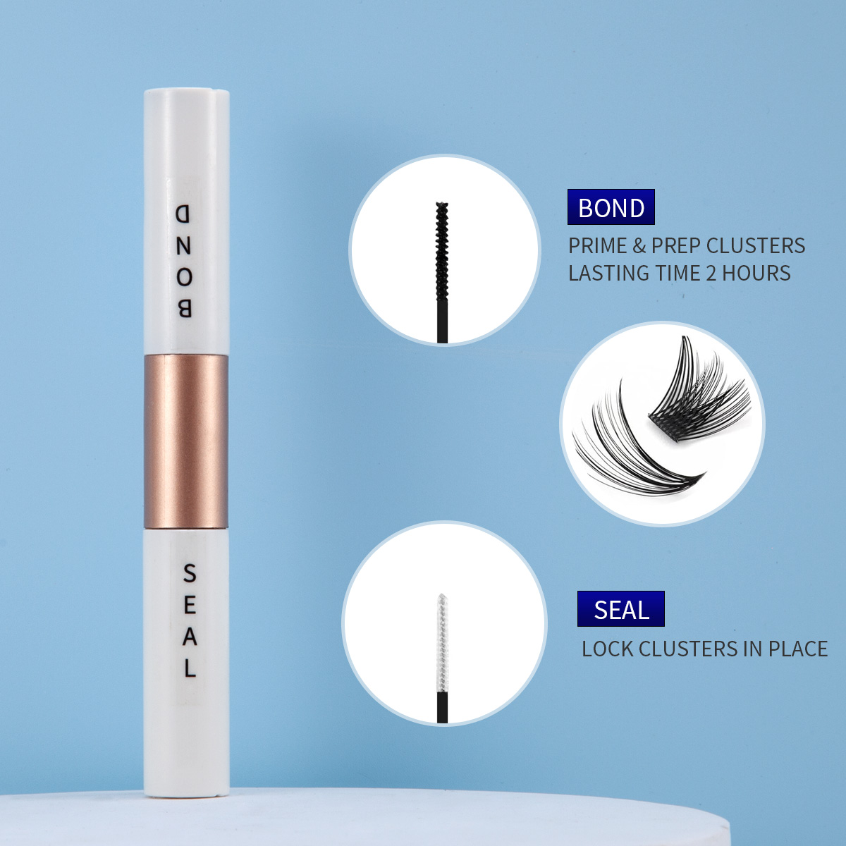 Lem Bulu Mata Palsu Tahan Air  - Eyelash Extension Glue For Sensitive Eyes ulasan dan harga