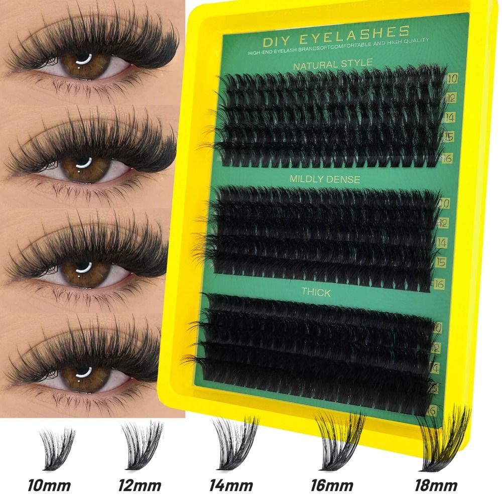 Bulu Mata Palsu Natural Look B - Eyelash Extension Cluster ulasan dan harga