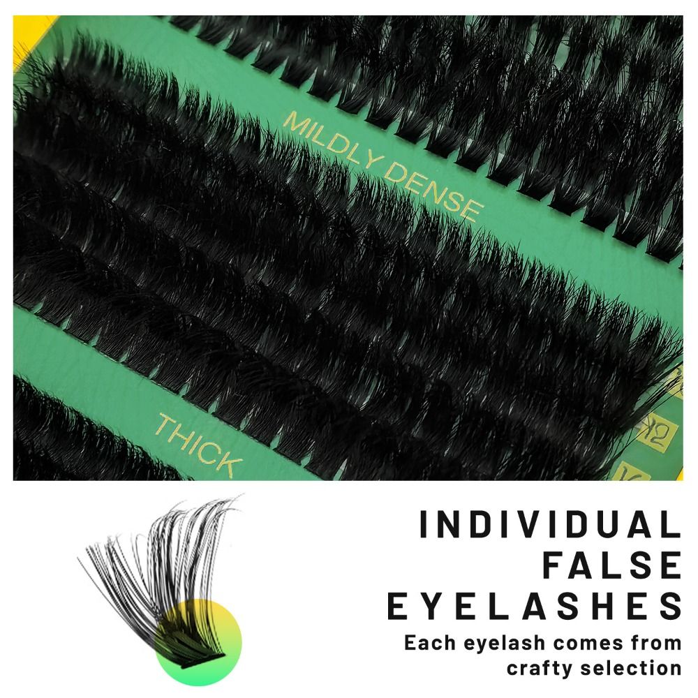 Bulu Mata Palsu Natural Look B - Eyelash Extension Cluster ulasan dan harga