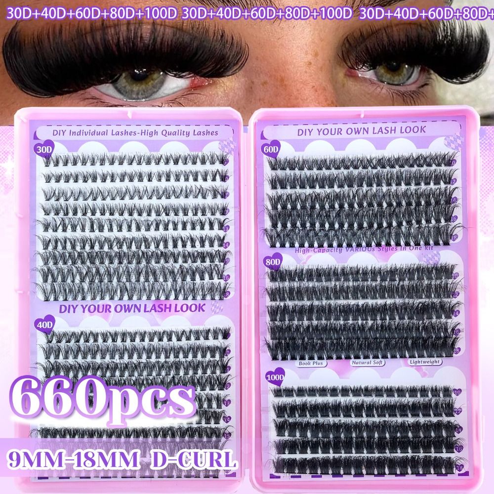 Bulu Mata Palsu Panjang 9-18mm - Eyelash Extension Wispy Look ulasan dan harga