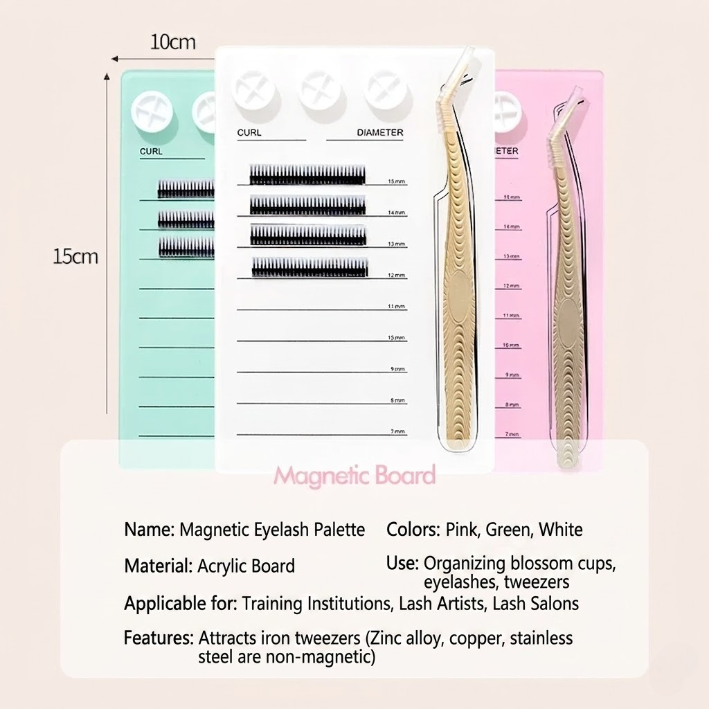 Palet Ekstensi Bulu Mata Magne - Lash Tile Palette ulasan dan harga