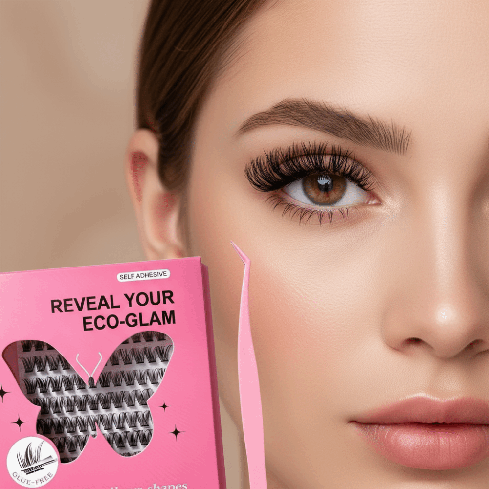Kit Ekstensi Bulu Mata Alami D - Eyelash Extension Cluster ulasan dan harga
