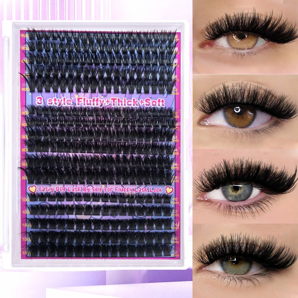Bulu Mata Palsu Natural Look B - Eyelash Extension Wispy Look ulasan dan harga