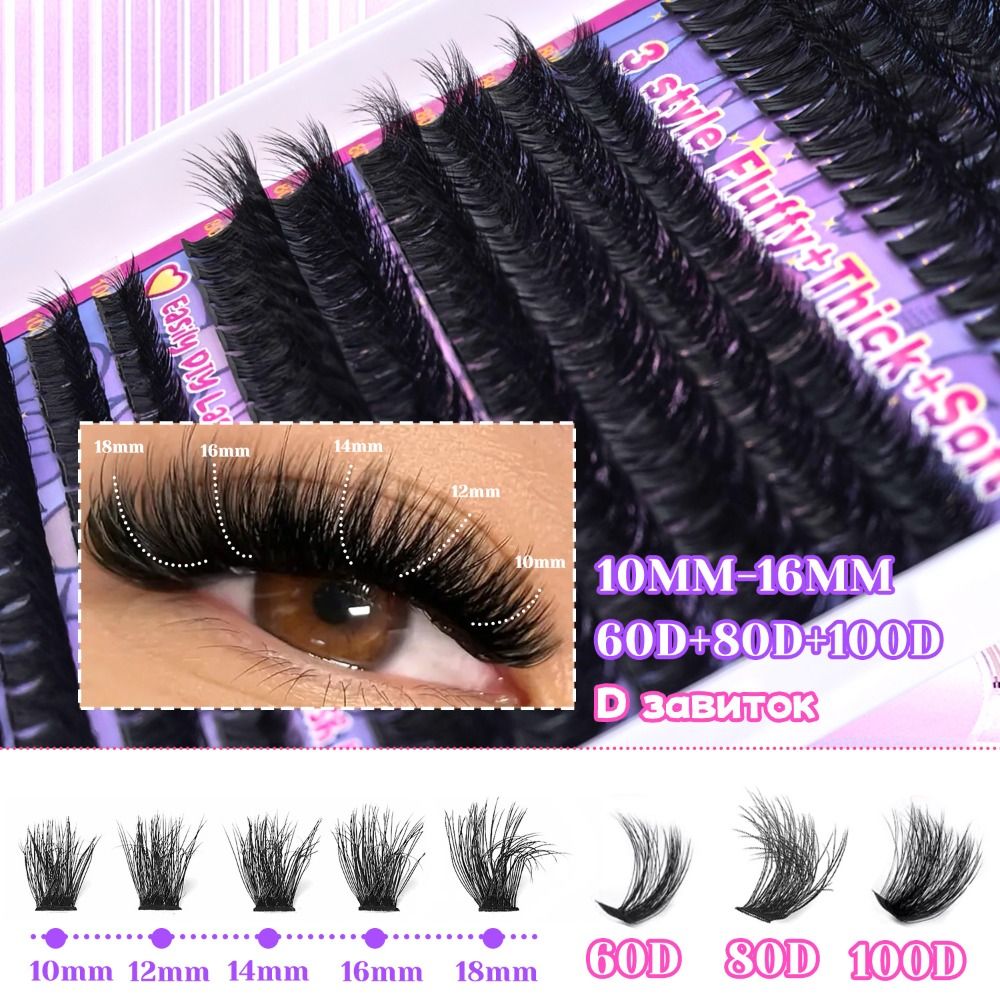 Bulu Mata Palsu Natural Look B - Eyelash Extension Cluster ulasan dan harga