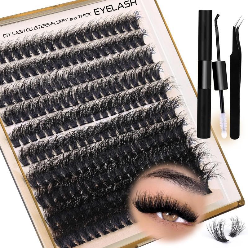 Bulu Mata Tebal Lembut Baru, C - Eyelash Extension Cluster ulasan dan harga