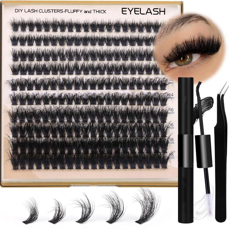 Bulu Mata Tebal Lembut Baru, C - Eyelash Extension Cluster ulasan dan harga