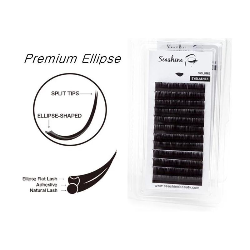 Seashine Elips Bulu Mata Datar - Eyelash Extension For Asian Eyes ulasan dan harga