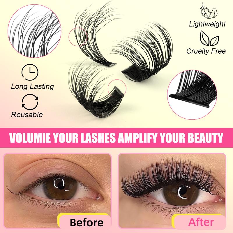 Kit Bulu Mata Cluster, Bulu Ma - Faux Mink Lash ulasan dan harga