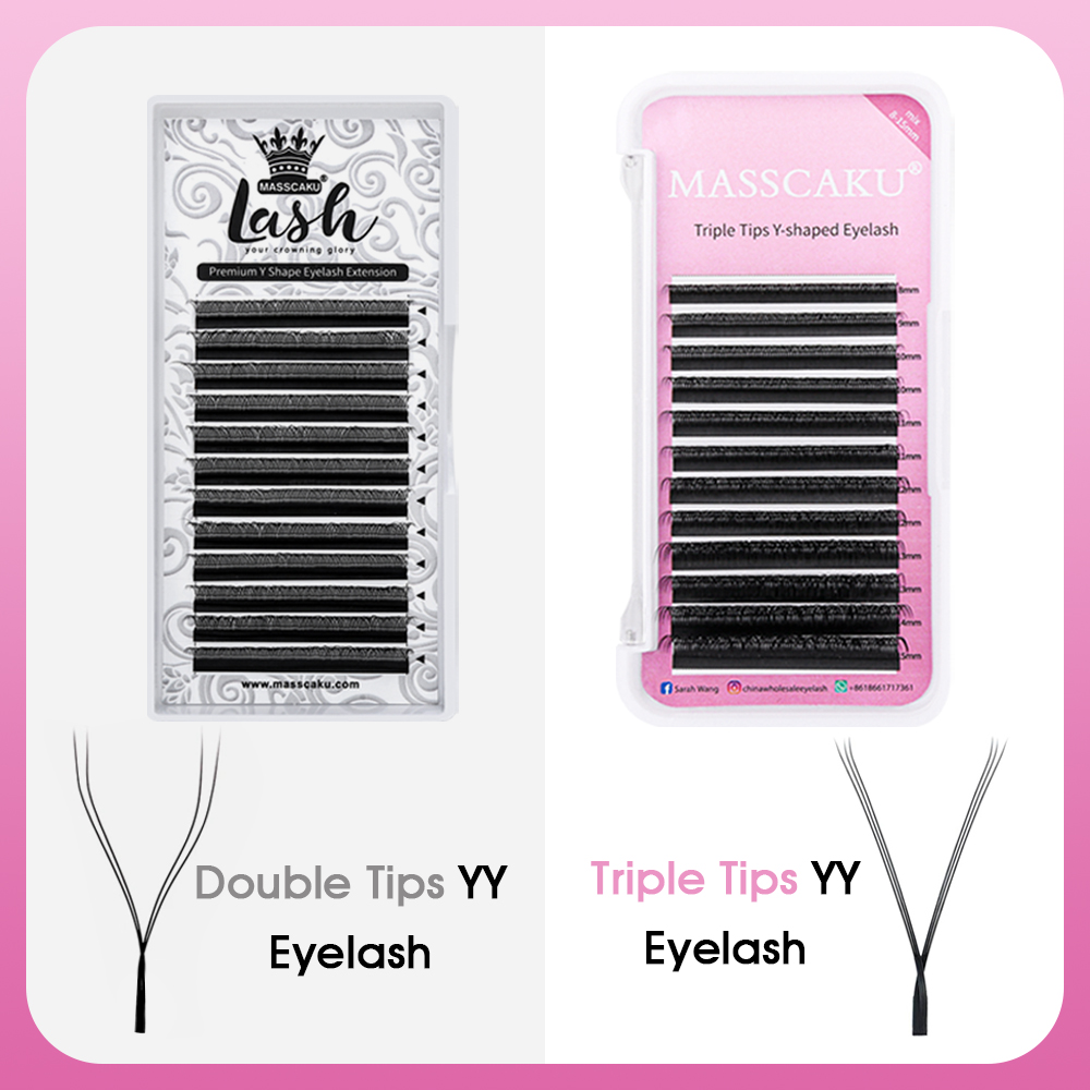 MASSCAKU jual panas alami Volu - Eyelash Extension For Asian Eyes ulasan dan harga
