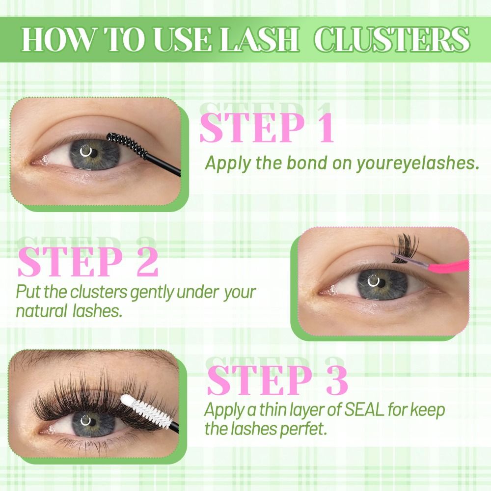 Bulu Mata Palsu Natural Look W - Eyelash Extension Cluster ulasan dan harga